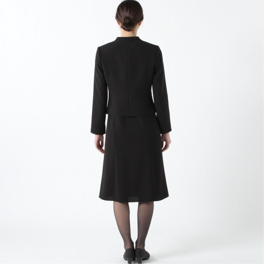 スーツ フォーマルスーツ 喪服 礼服 レディーススーツ 2点セット