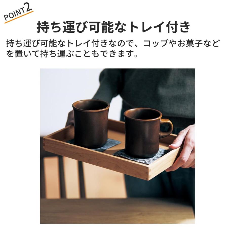 ベルメゾン（BELLE MAISON） ラック サイドラック サイドテーブル 天然