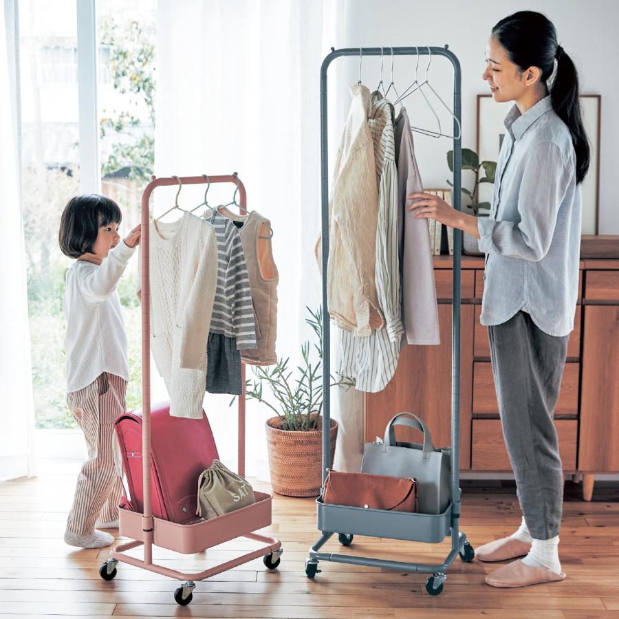 スチールラック ハンガーラックベルメゾン洋服ラック