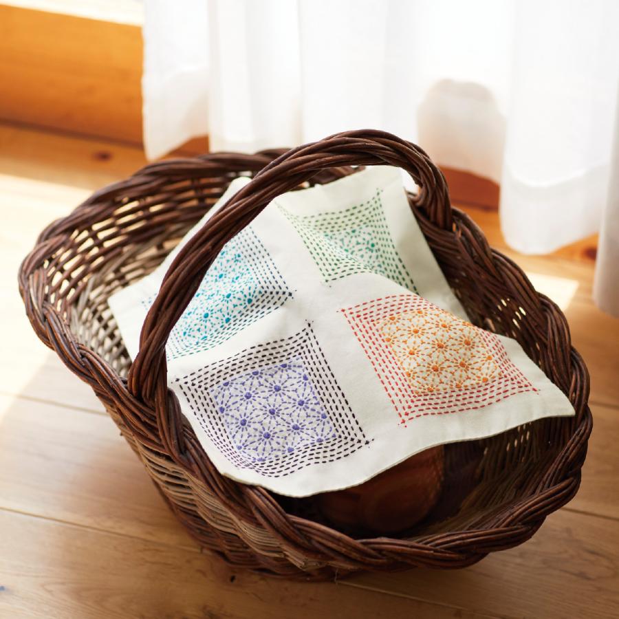 ベルメゾン 手作りキット キット ふきん フキン 華やぎ刺し子 くららぼ