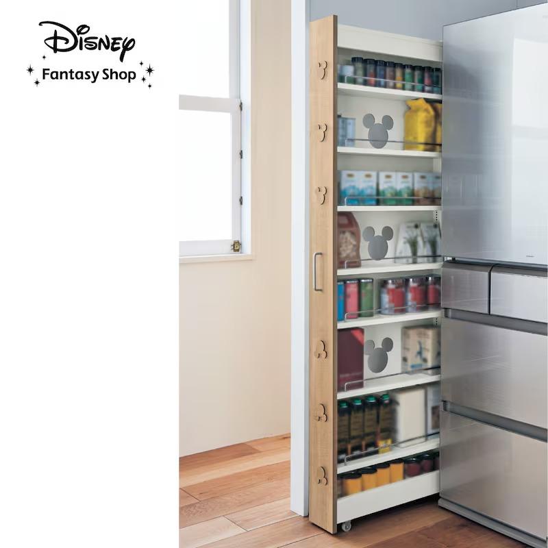 Disney（ディズニー） 隙間収納 15cm キッチンラック キッチン 収納 