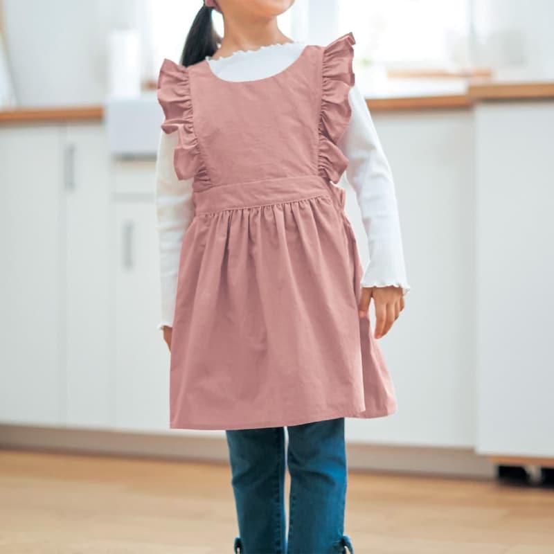 ベルメゾン（BELLE MAISON） エプロン 三角巾 収納袋 3点セット 子供