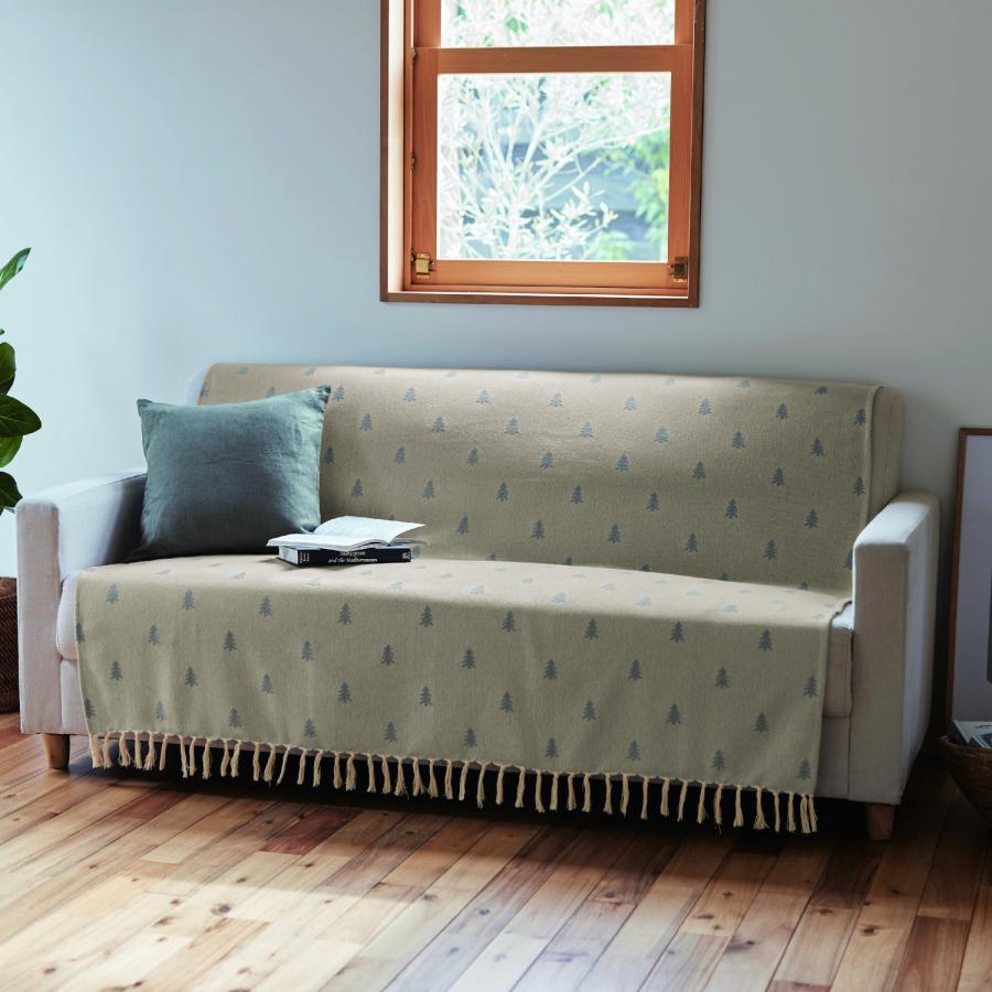 ベルメゾン（BELLE MAISON） ソファーカバー カバー マルチカバー