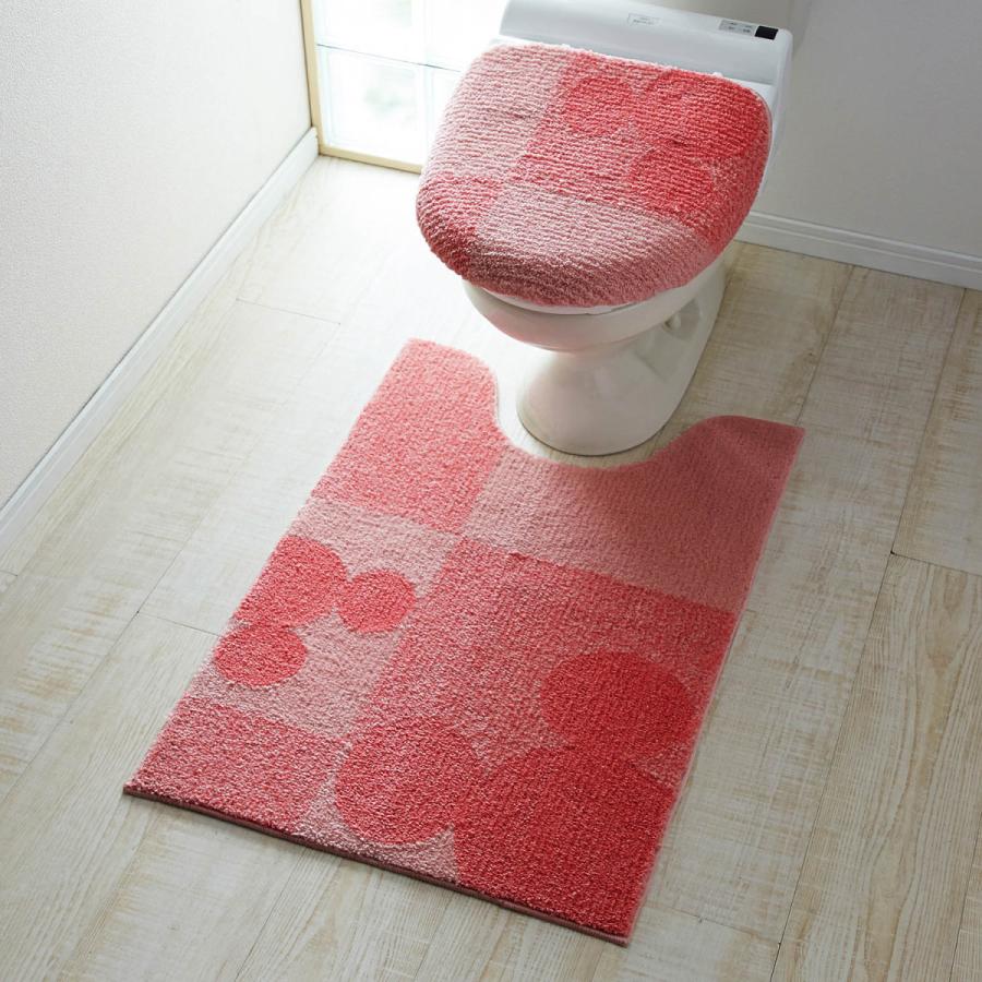 Disney（ディズニー） トイレマットセット 「ミッキーモチーフ」 標準