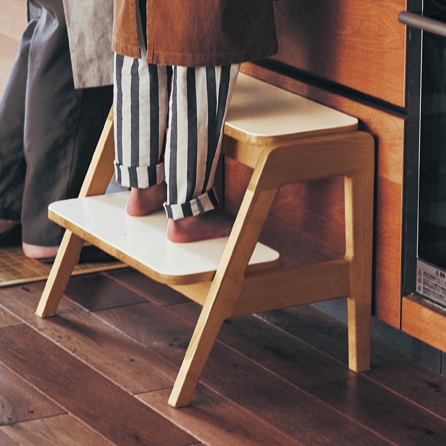 ベルメゾン（BELLE MAISON） スツール 踏み台 飾り台 ラック 棚