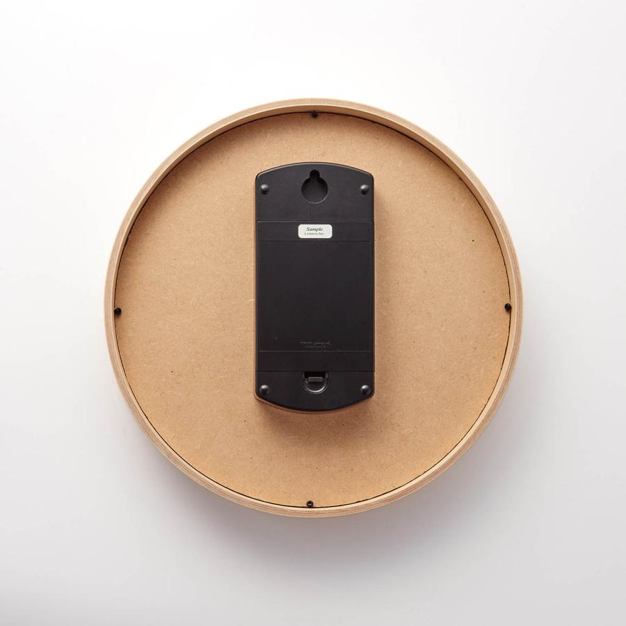 ベルメゾン（BELLE MAISON） 壁掛け時計 時計 電波時計 レムノス