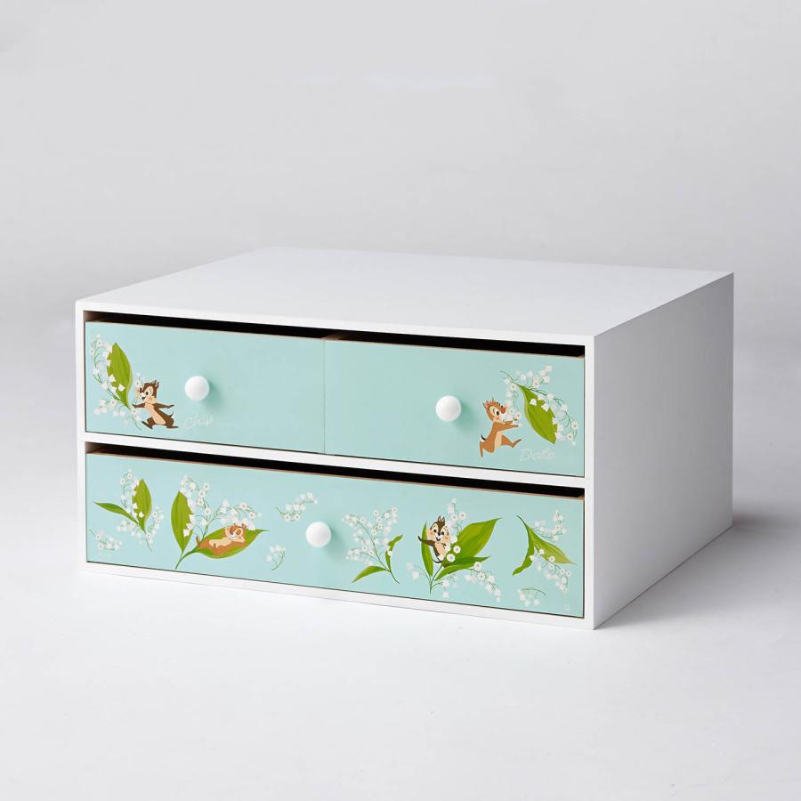 Disney（ディズニー） チェスト 卓上収納 卓上ラック 棚 収納チェスト