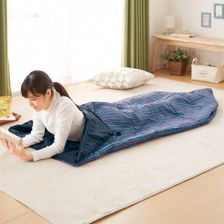 寝袋 ねぶくろ あったか あたたか アルミシート入り 掛け布団 ふとん