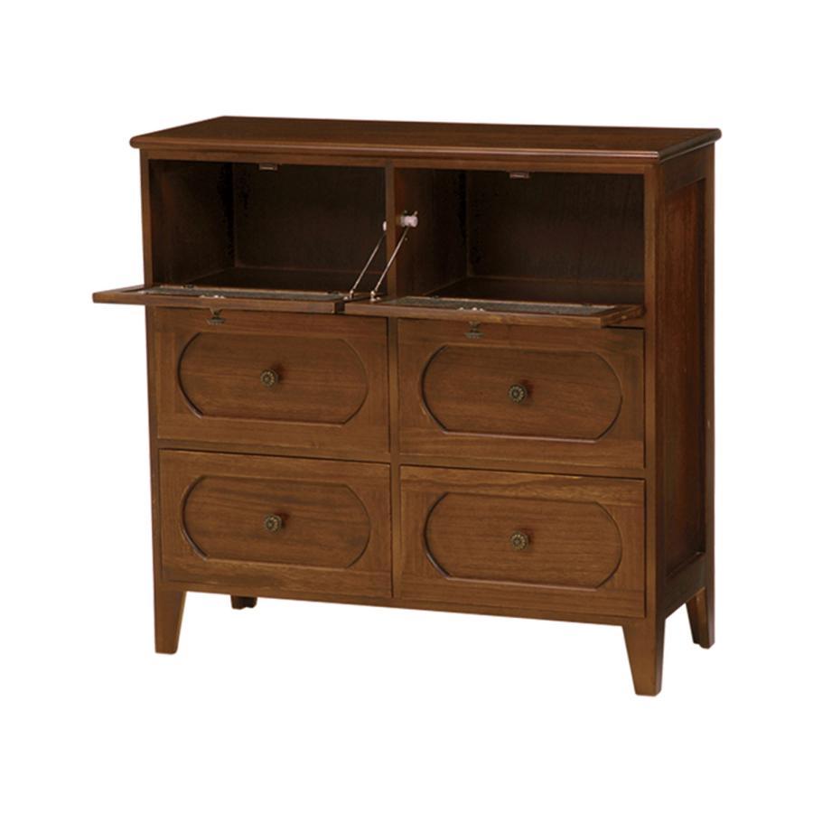 古家具風デザインガラスのチェスト : ベルメゾン Yahoo!ショッピング店