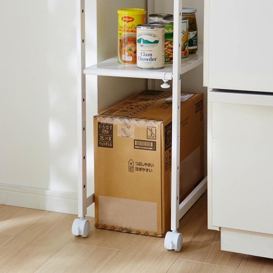 隙間収納(フィルN1840 WH) 幅40×奥行40×高さ179cm ランドリー収納 ニトリ
