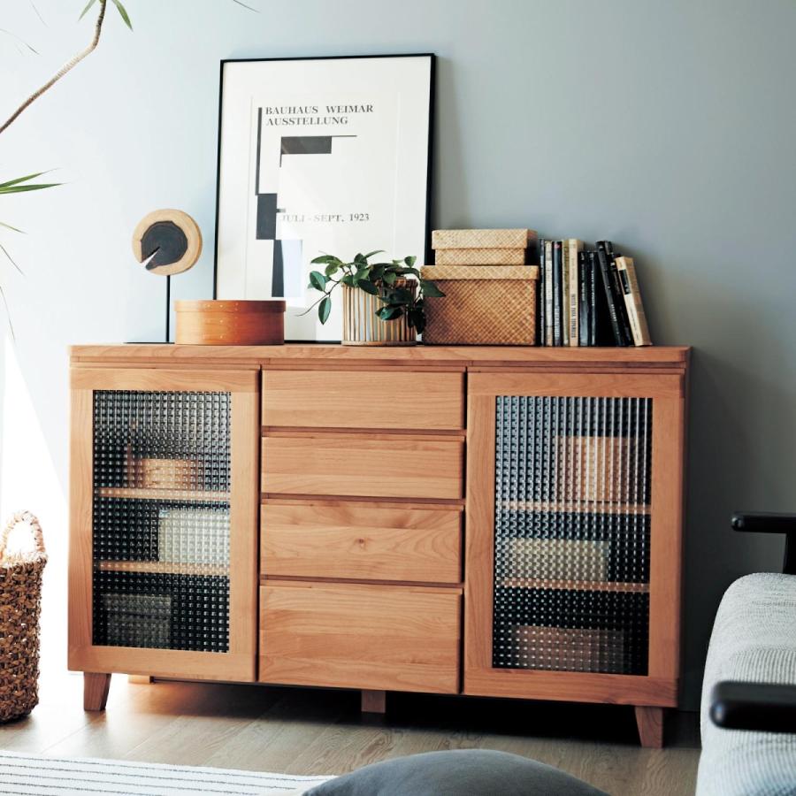 ベルメゾン（BELLE MAISON） キャビネット リビングボード サイド