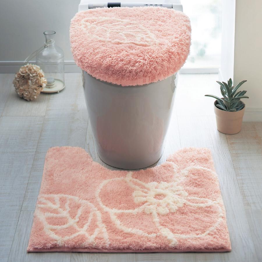 ベルメゾン（BELLE MAISON） トイレマット トイレカバー セット トイレ