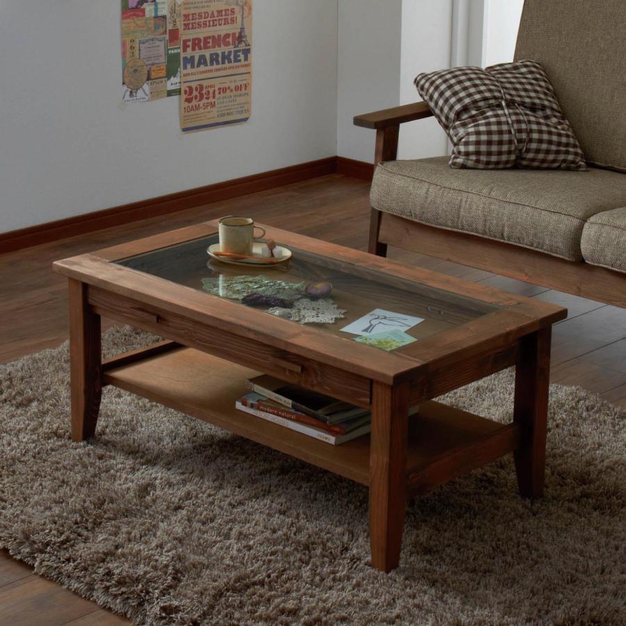 アンティーク調コレクションリビングローテーブル : ベルメゾン Yahoo