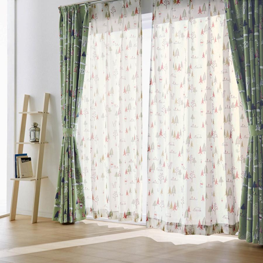 Disney（ディズニー） カーテンセット カーテン 安い おしゃれ 遮光 UV