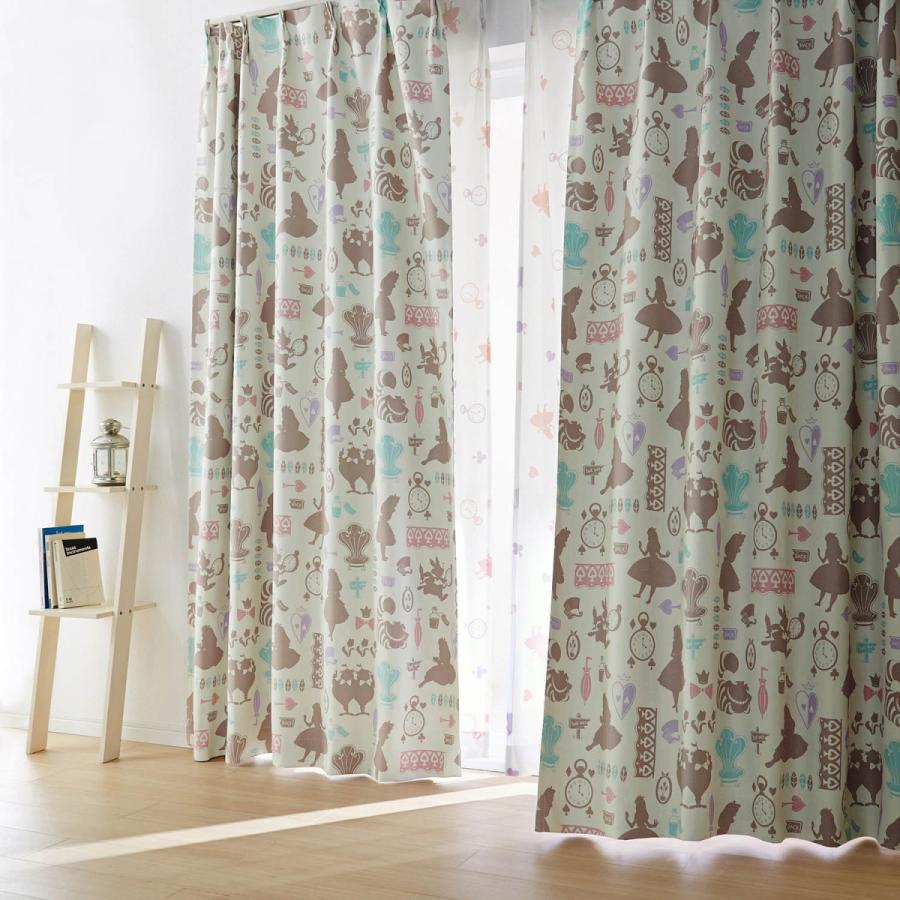 Disney（ディズニー） カーテンセット カーテン 安い おしゃれ 遮光 UV