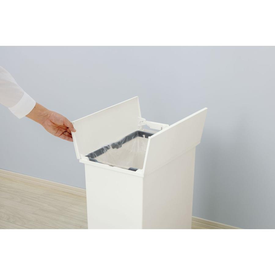 ゴミ箱 キッチンゴミ箱 ダストボックス 蓋付き キッチン ダストbox ペダル式 棚下で使える キャスター付き シンプル おしゃれ 35L 2個セット_6