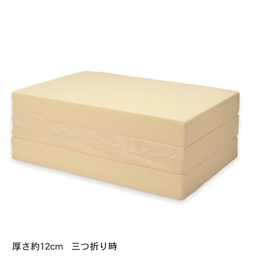 腰を支えて厚さの選べるバランスマットレス（ふつう） 【スマホ】 約12cm/セミダブル