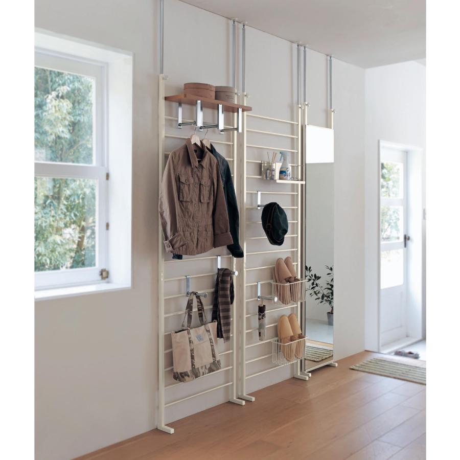 突っ張りラック 突っ張りハンガー 棚 壁面収納 ラック 収納