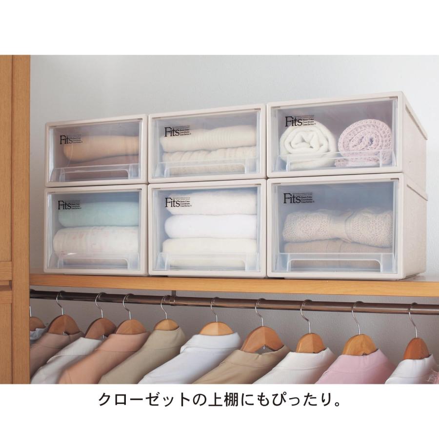 フィッツユニット Fits unit 3個セット 衣装ケース クローゼット用