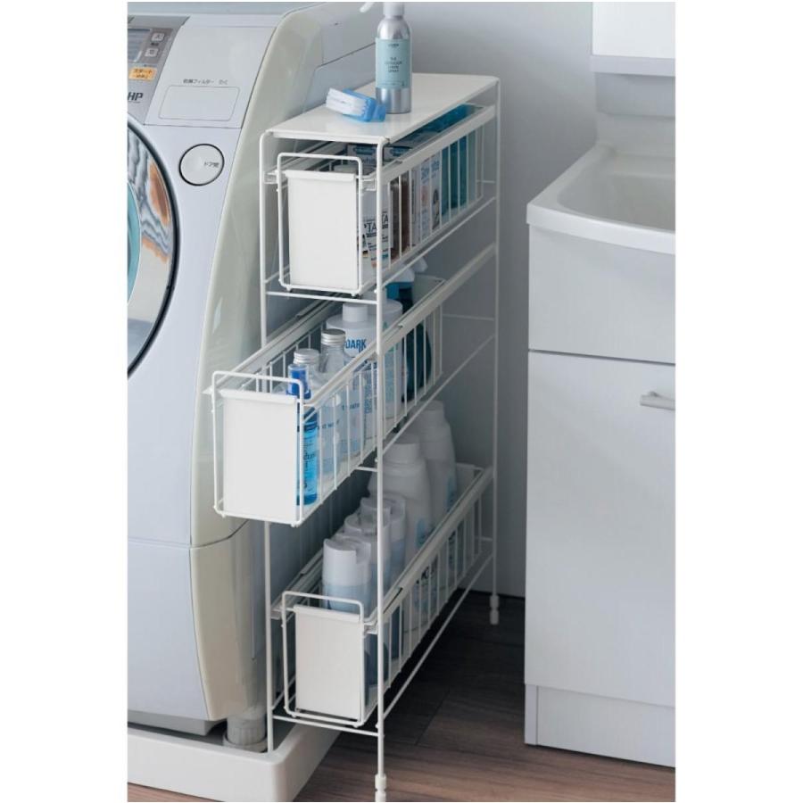 ベルメゾン（BELLE MAISON） ランドリーラック 洗面所 収納 隙間収納