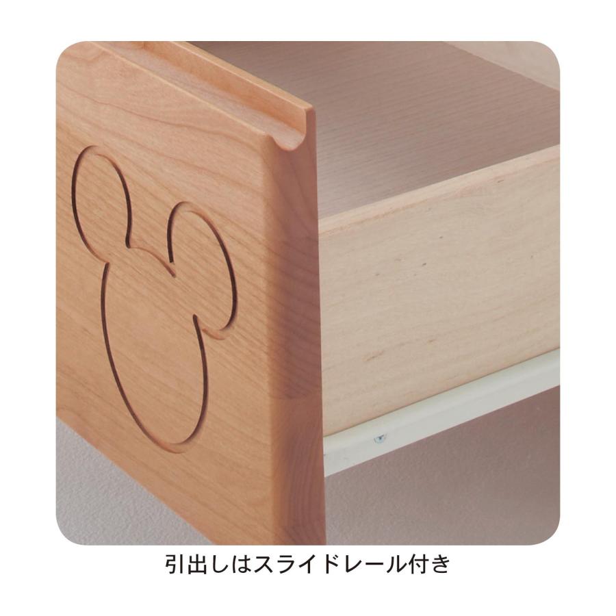 ミッキー木目調伸縮テレビ台 Disney（ディズニー） テレビ台「ミッキーモチーフ」 106 : ベルメゾン