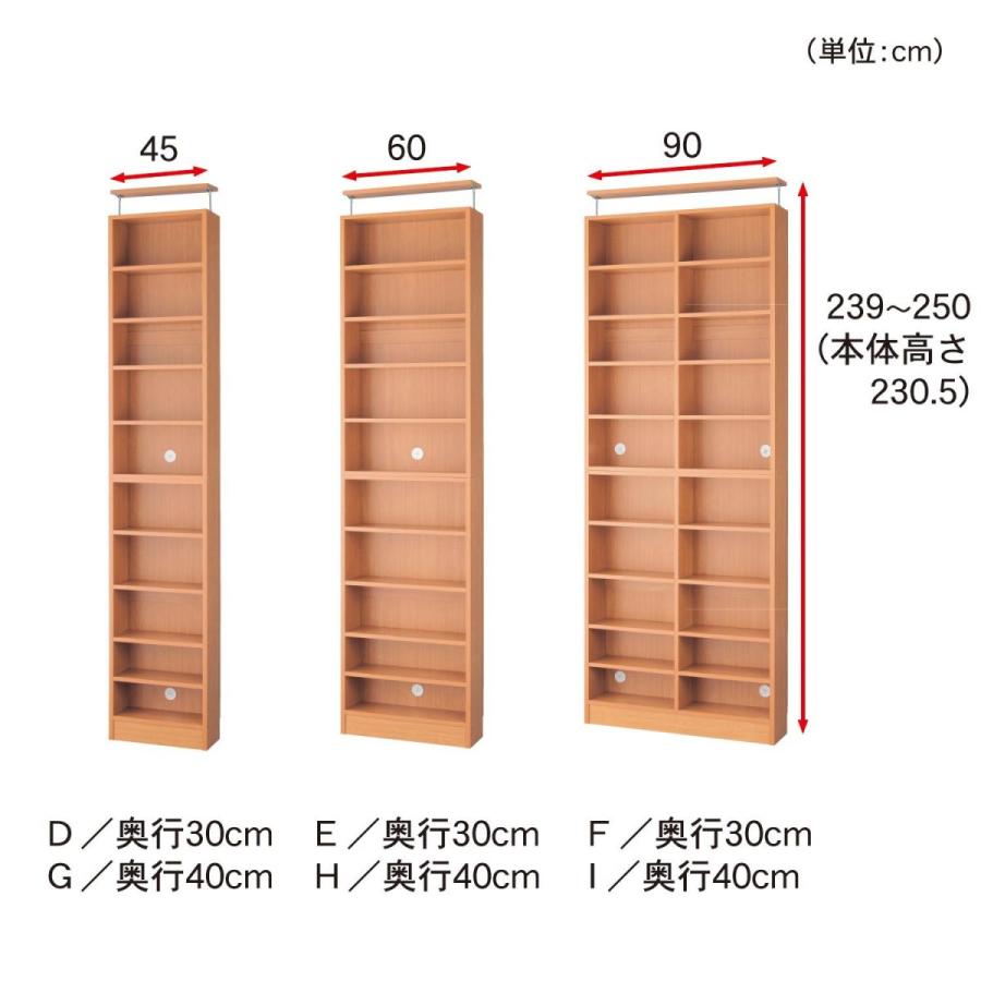 ベルメゾン（BELLE MAISON） 本棚 大容量 棚 ラック 突っ張りラック