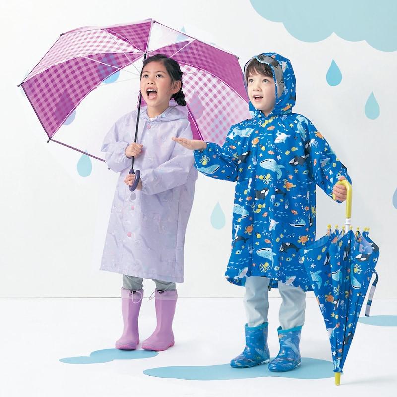 ベルメゾン（BELLE MAISON） 傘 子供 キッズ 55cm 男の子 女の子 子供