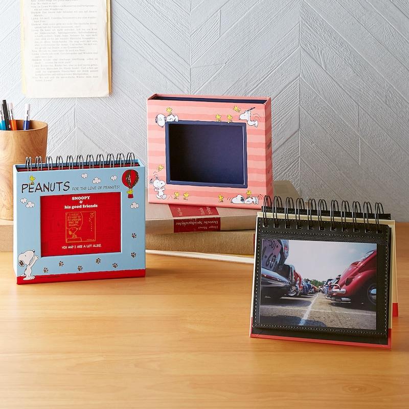 PEANUTS 「スヌーピー」写真立てにもなるフォトフレームアルバム