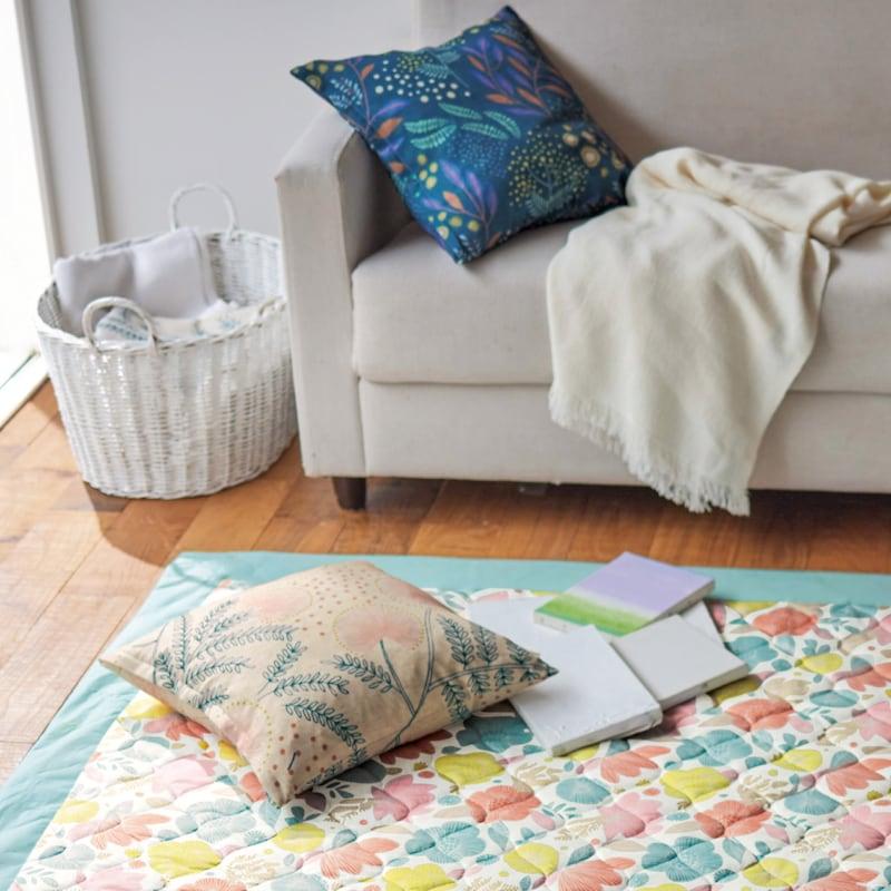 ベルメゾン（BELLE MAISON） クッションカバー カバー カバーリング