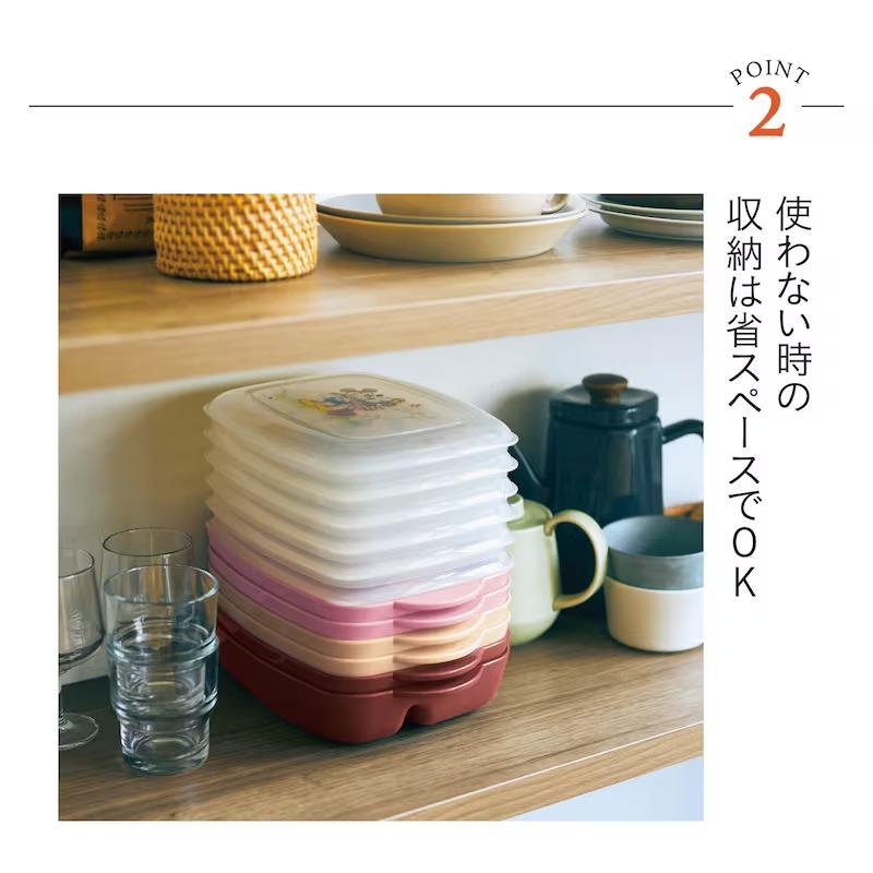 ランチプレート 皿 ワンプレート プレート 食器 テーブルウェア 弁当 塾弁 ディズニー Disney キャラクター かわいい 深型 作り置き お皿 フタ 電子レンジ可 | Disney | 10