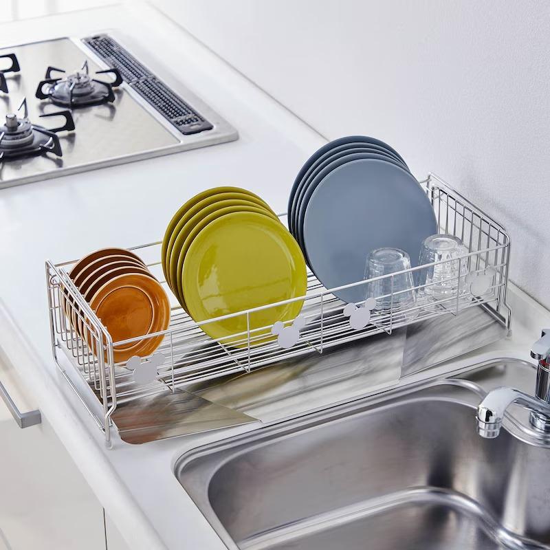 水切り キッチン用品 シンク 伸縮 日本製 ミッキー ディズニー かわいい 奥行約57cm ベルメゾン Paypayモール店 通販 Paypayモール