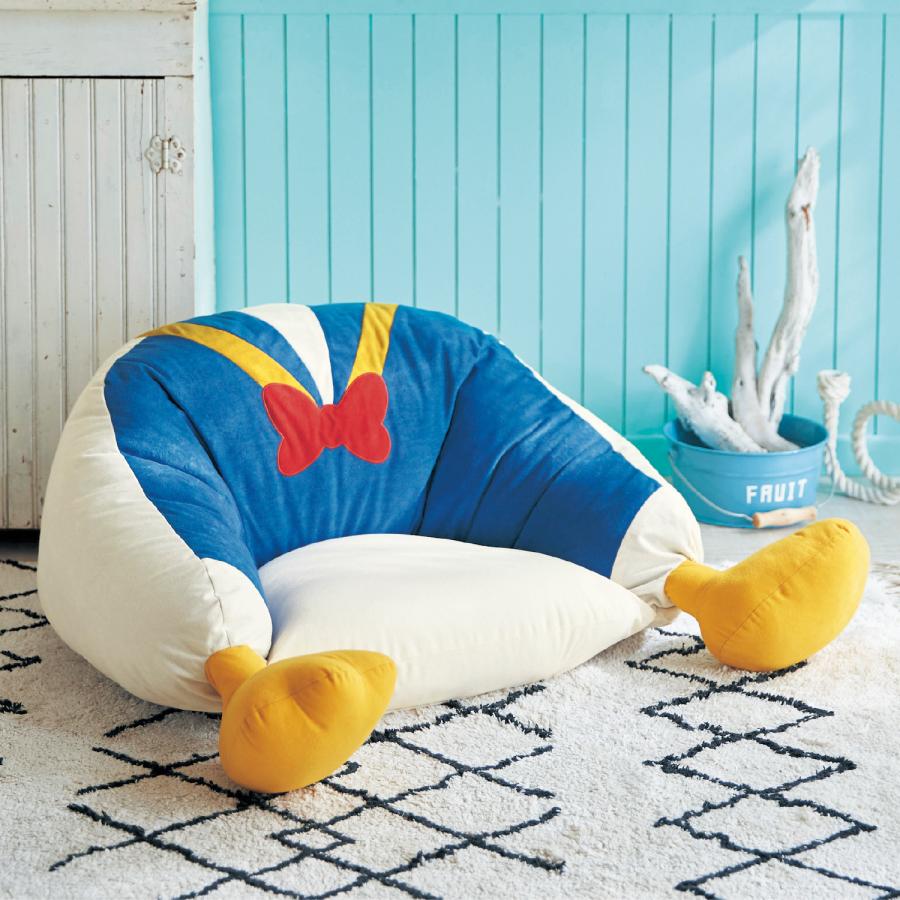 ローソファー ソファー ソファ ファブリック 家具 ふかふか ビッグクッション Disney ディズニー キャラクター リビング ダイニング 子供部屋 おしゃれ 新生活_5