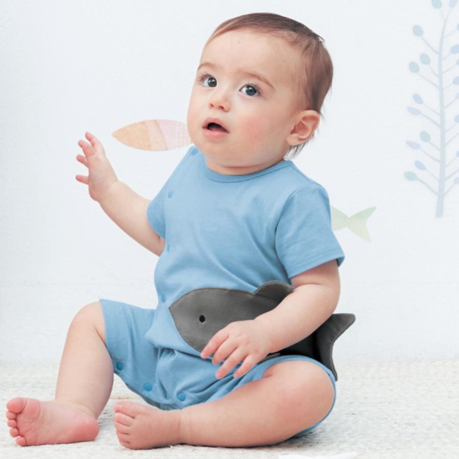 ベルメゾン（BELLE MAISON） ロンパース ベビー キッズ 半袖 ベビー