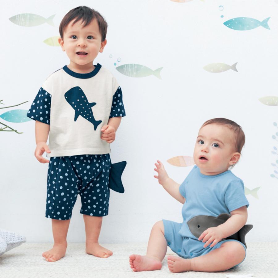 ベルメゾン（BELLE MAISON） ロンパース ベビー キッズ 半袖 ベビー