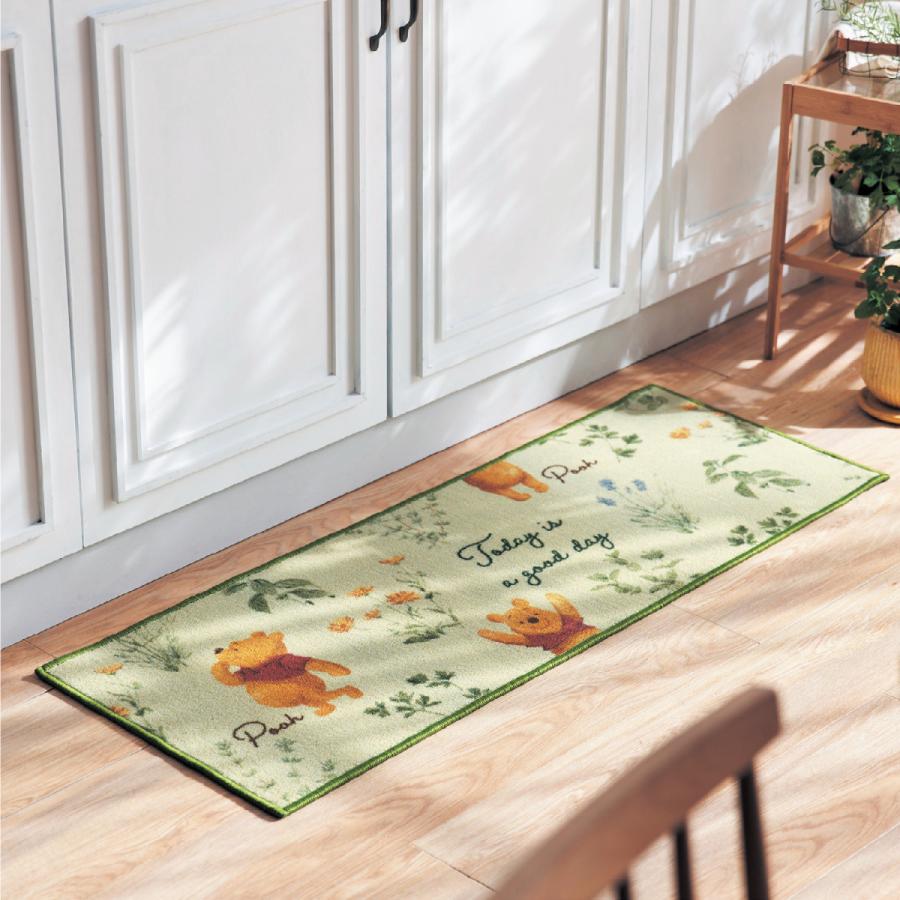 Disney ディズニー 汚れが落ちやすいプリントキッチンマット くまのプーさん 約44 150 ベルメゾン Paypayモール店 通販 Paypayモール