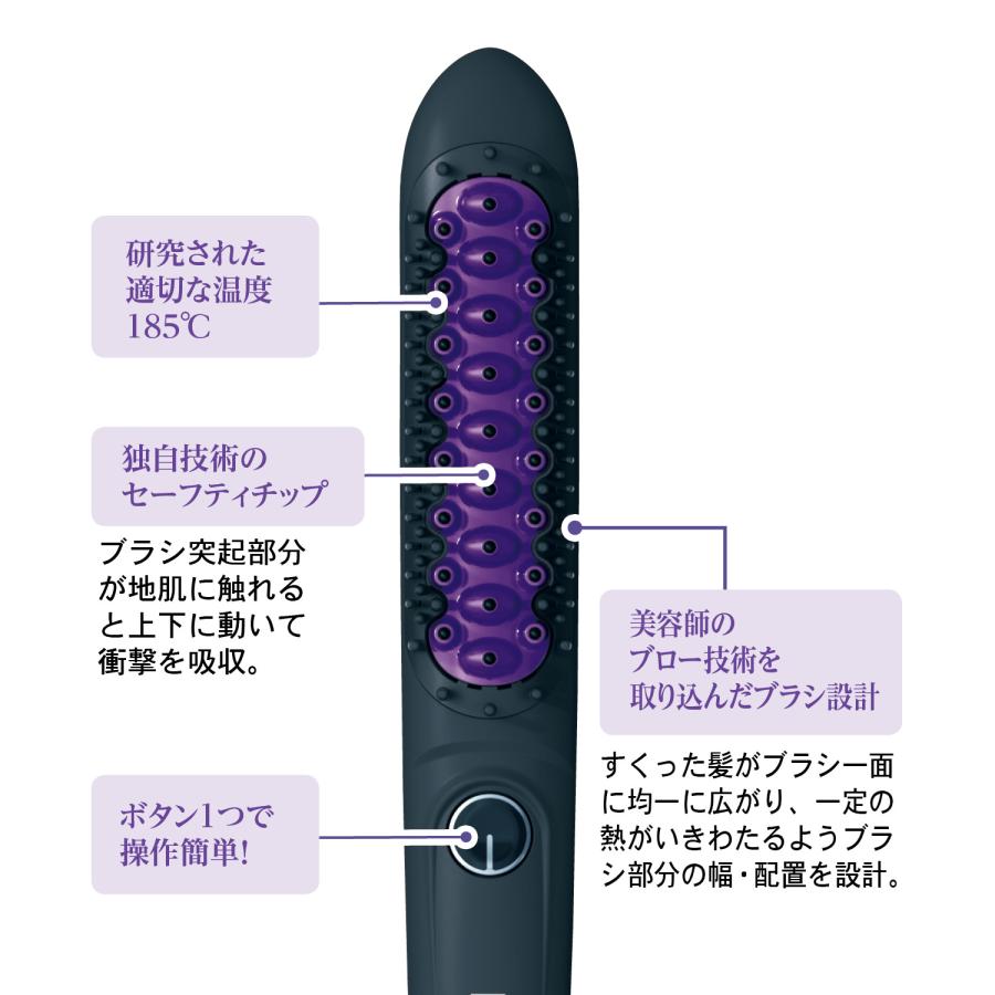 ストレートヒートアイロンブラシ DAFNI nano : ベルメゾン Yahoo