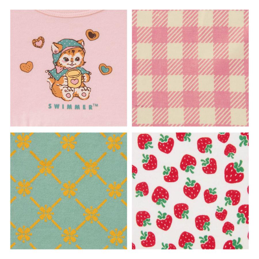 激安通販専門店 Swimmer スイマー Swimmerコラボ フレンチスリーブｔシャツ 80 90 100 Cisama Sc Gov Br