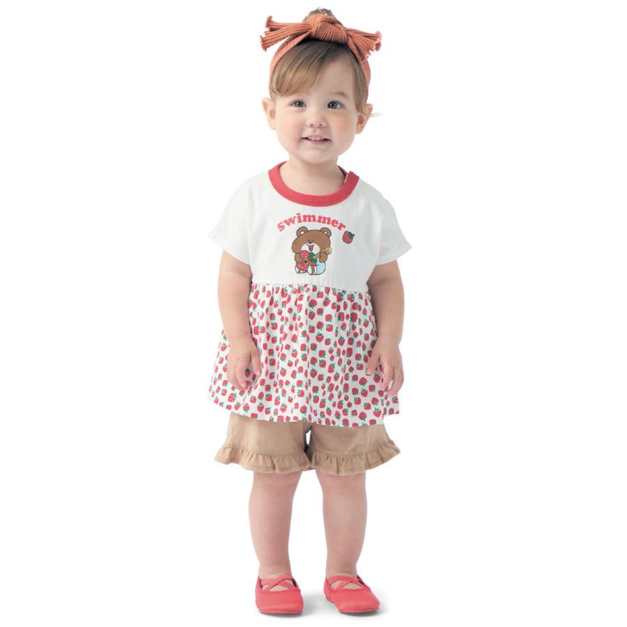 ベルメゾン（BELLE MAISON） tシャツ キッズ 女の子 半袖 キッズt