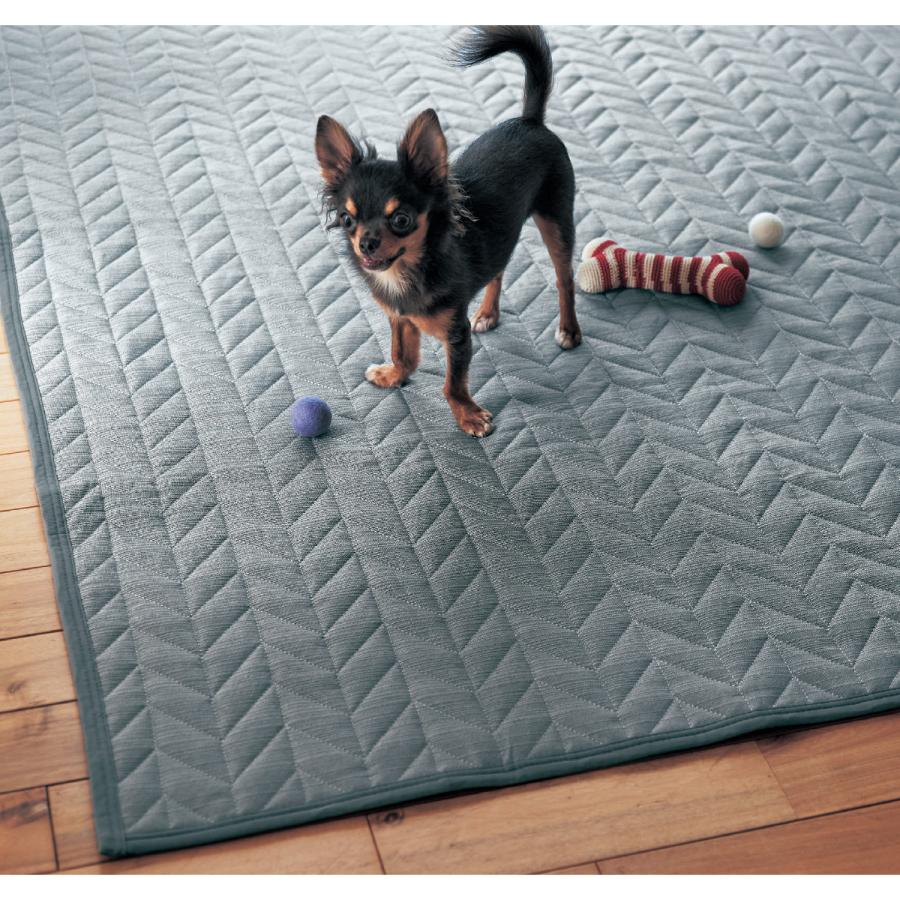 新品☆ベルメゾン ミニラボ☆洗える キルトラグ マット＊カーペット ベルメゾン ラグ キルトラグ 洗える ラグマット おしゃれ 北欧