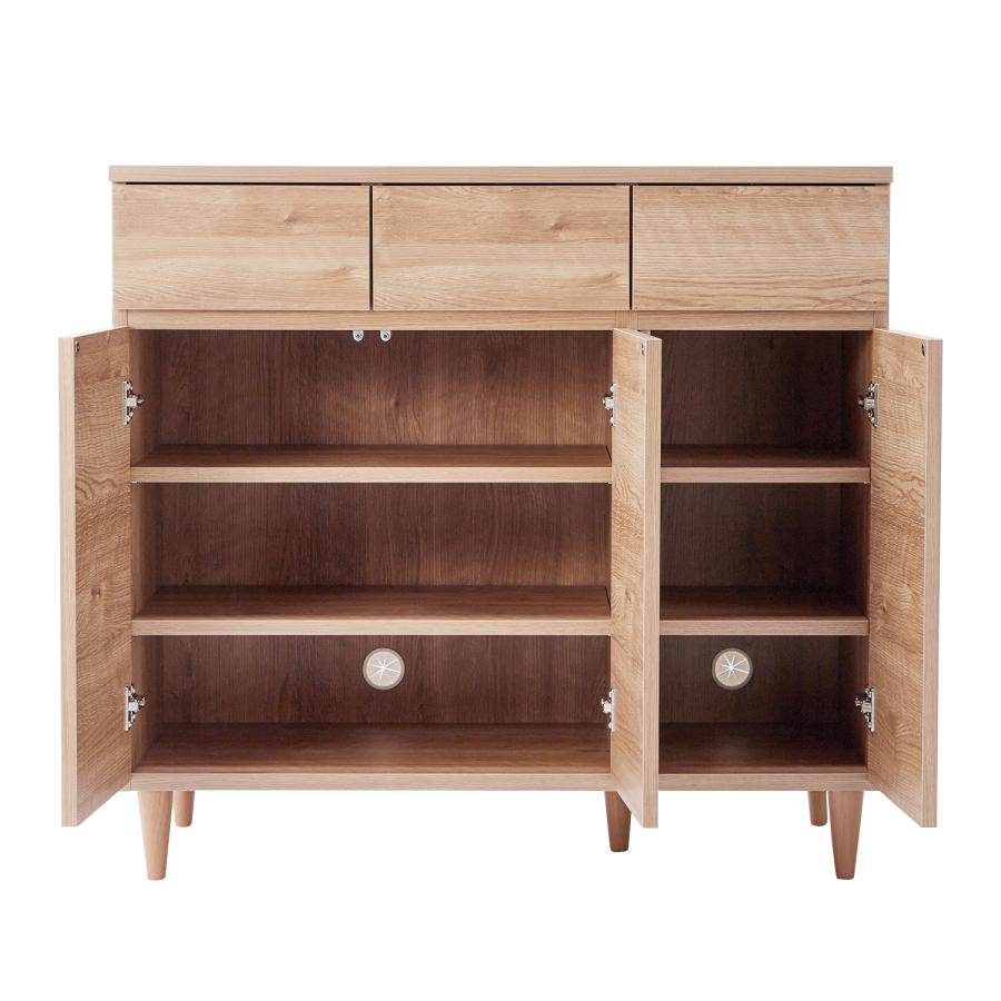 北欧調リビングキャビネット 90 : ベルメゾン Yahoo!ショッピング店