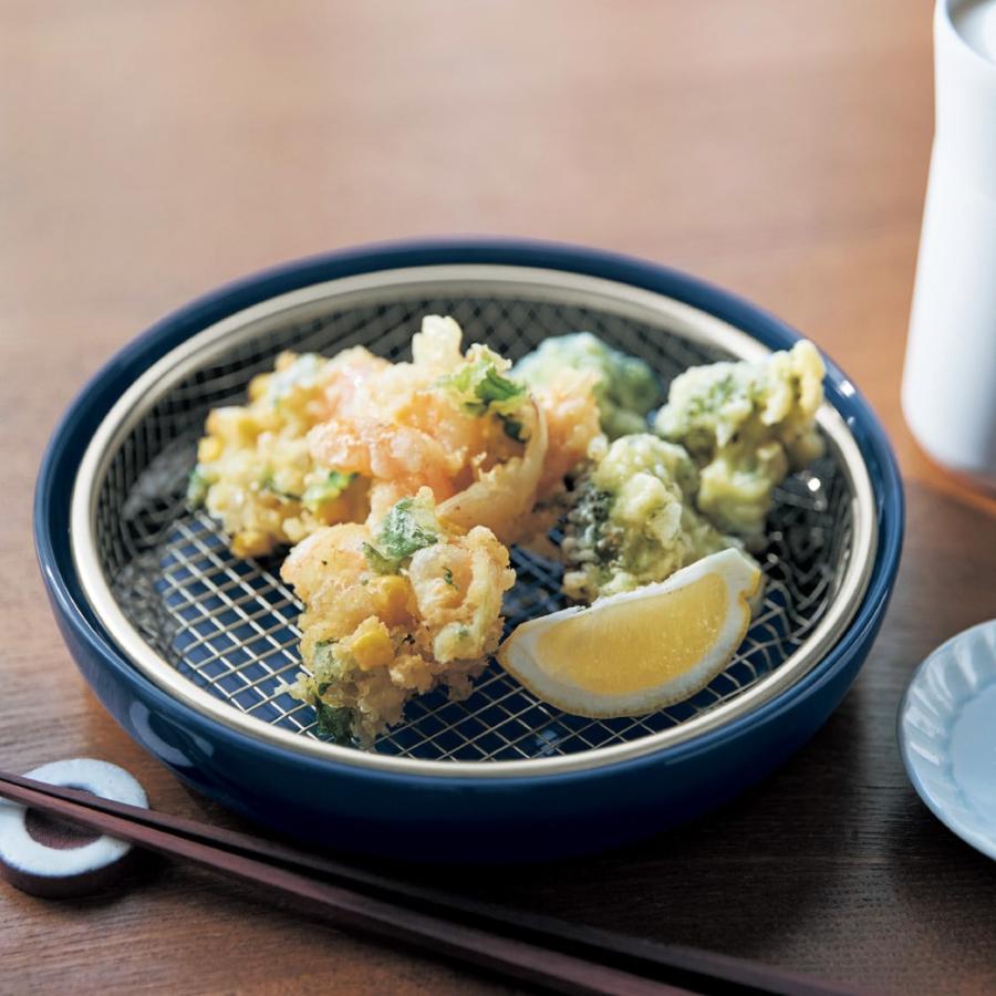 食器 皿 ザルセット ざる セット 丸皿 揚げ物ザル テーブルウェア 油切り用ざる キッチンツール キッチン用品 台所用品 食卓用品 シンプル 美濃焼 おしゃれ | ベルメゾン | 09