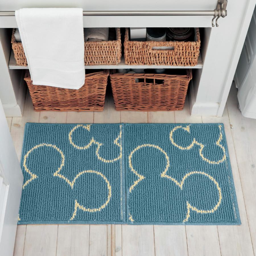 Disney ディズニー ずれにくいジョイントマット ラグ ミッキーモチーフ 3枚セット 002 ベルメゾン Yahoo ショッピング店 通販 Yahoo ショッピング