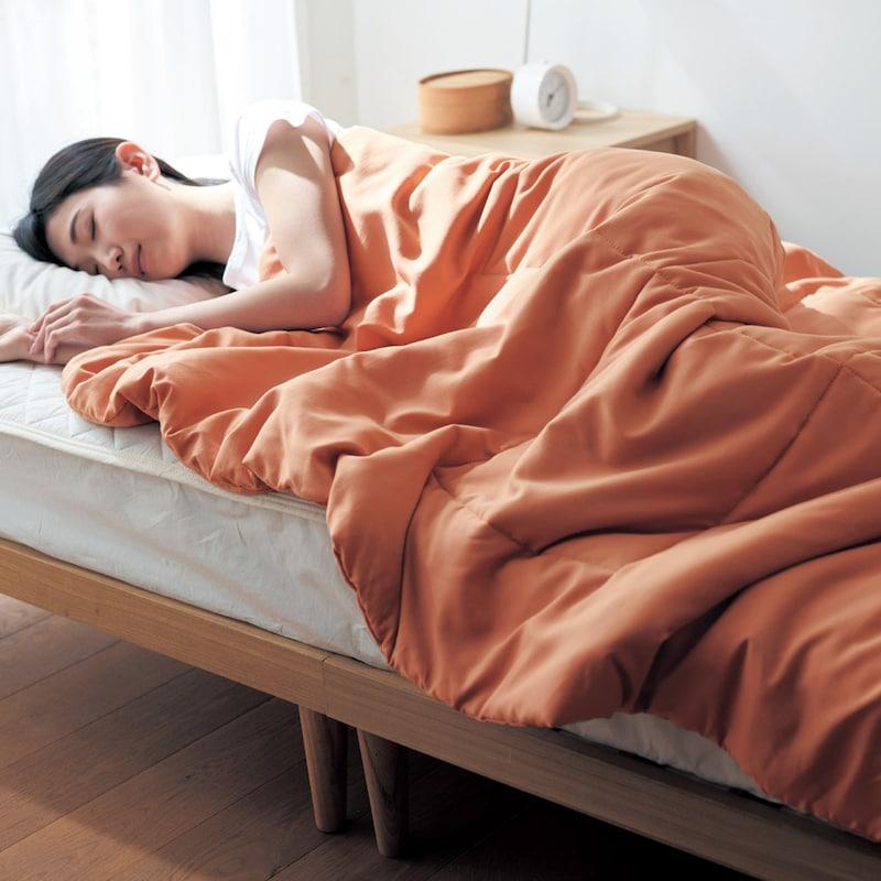 ベルメゾン（BELLE MAISON） キルトケット 肌掛け布団 シングル 洗える