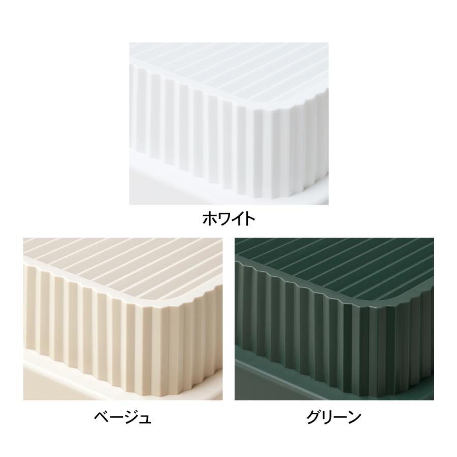 アウトドアでも使えるスタッキングコンテナボックス 深型 : ベルメゾン