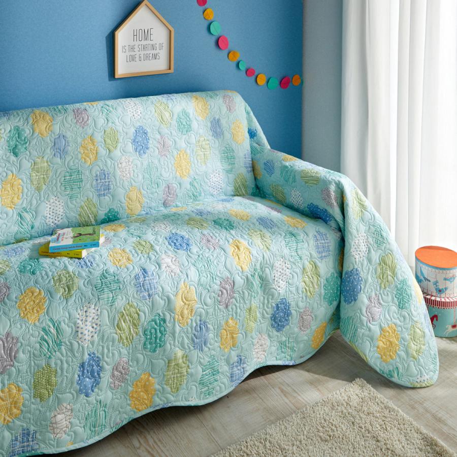 タオルサロンカラカラ ジャガードマルチカバー ショップチャンネル