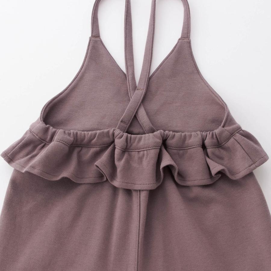 オールインワン サロペット つなぎ オーバーオール 子供 キッズ 子供服 女の子 ガールズ ウエストフリル ガーリー かわいい カットソー ジータ おしゃれ | ベルメゾン | 09
