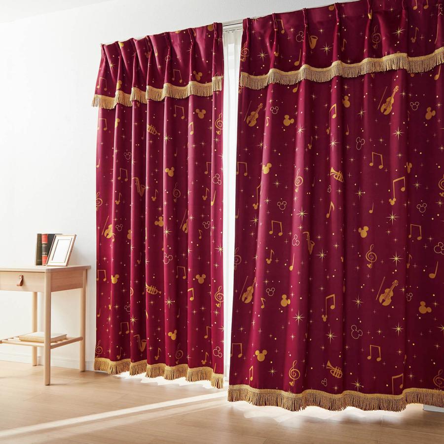 Disney（ディズニー） カーテン 遮光カーテン ファブリック インテリア