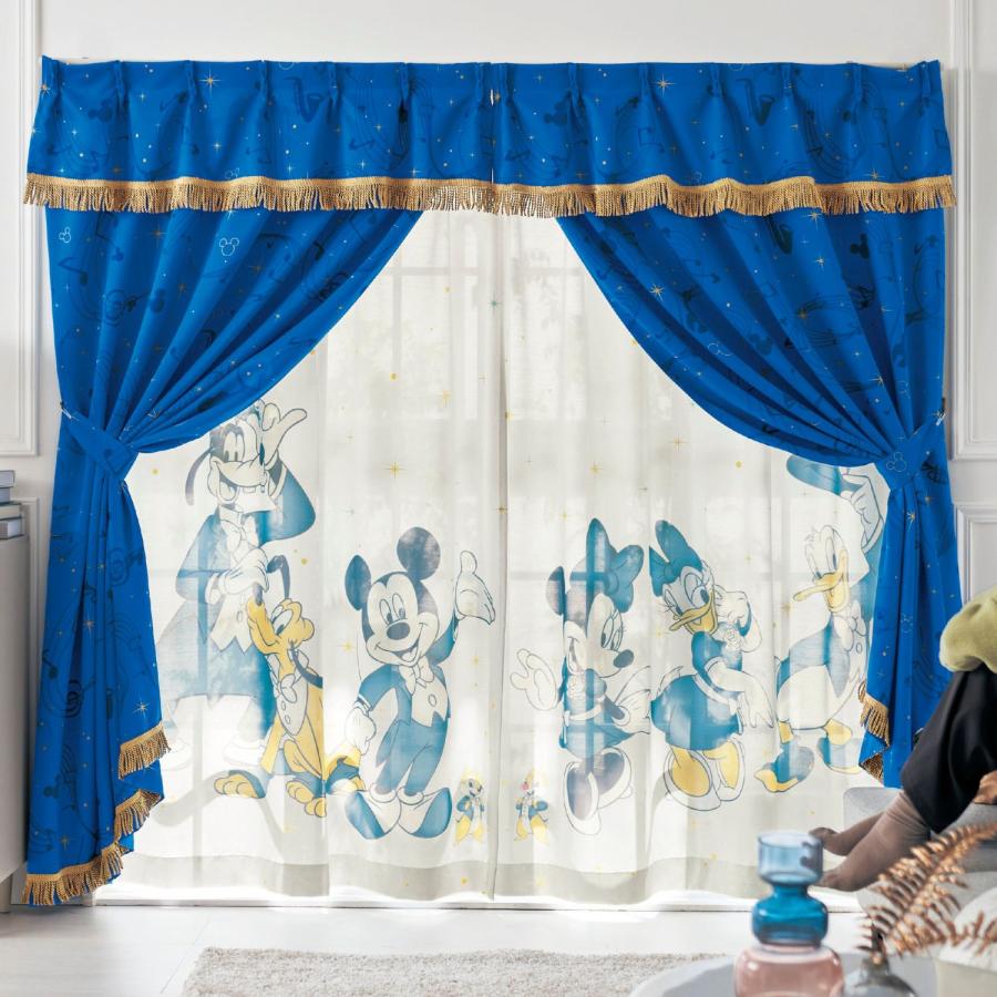 Disney（ディズニー） カーテン 遮光カーテン ファブリック インテリア