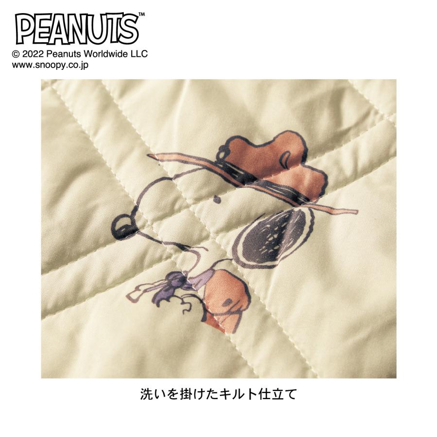 PEANUTS ソファーカバー カバー ソファー スヌーピー キルト プリント