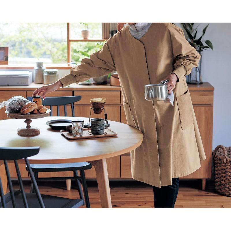 ベルメゾン（BELLE MAISON） 割烹着 エプロン レディース かっぽうぎ